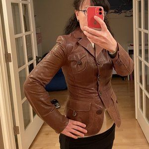 Danier leather jacket, size XXS